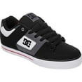 thumbnail image 2 of DC Men's Pure Casual Low Top Lace Up Skate Shoe Sneaker 11.5 White/Black/Red, 2 of 6