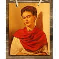 thumbnail image 5 of Lone Star Art Frida Kahlo Warm Portrait - 11x14 Unframed Print - Perfect Southwest Home Decor, 5 of 6