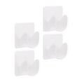 thumbnail image 2 of Monyance Rod Support Rack 4pcs Wall Mounted Shower Rod Holder for Bathroom Hotel(1.65X1.65X0.98Inches), 2 of 10