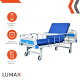 thumbnail image 2 of Cama Hospitalaria Manual LUMAX Con Porta Suero y bandeja Con Colchon y ajuste, 2 of 8