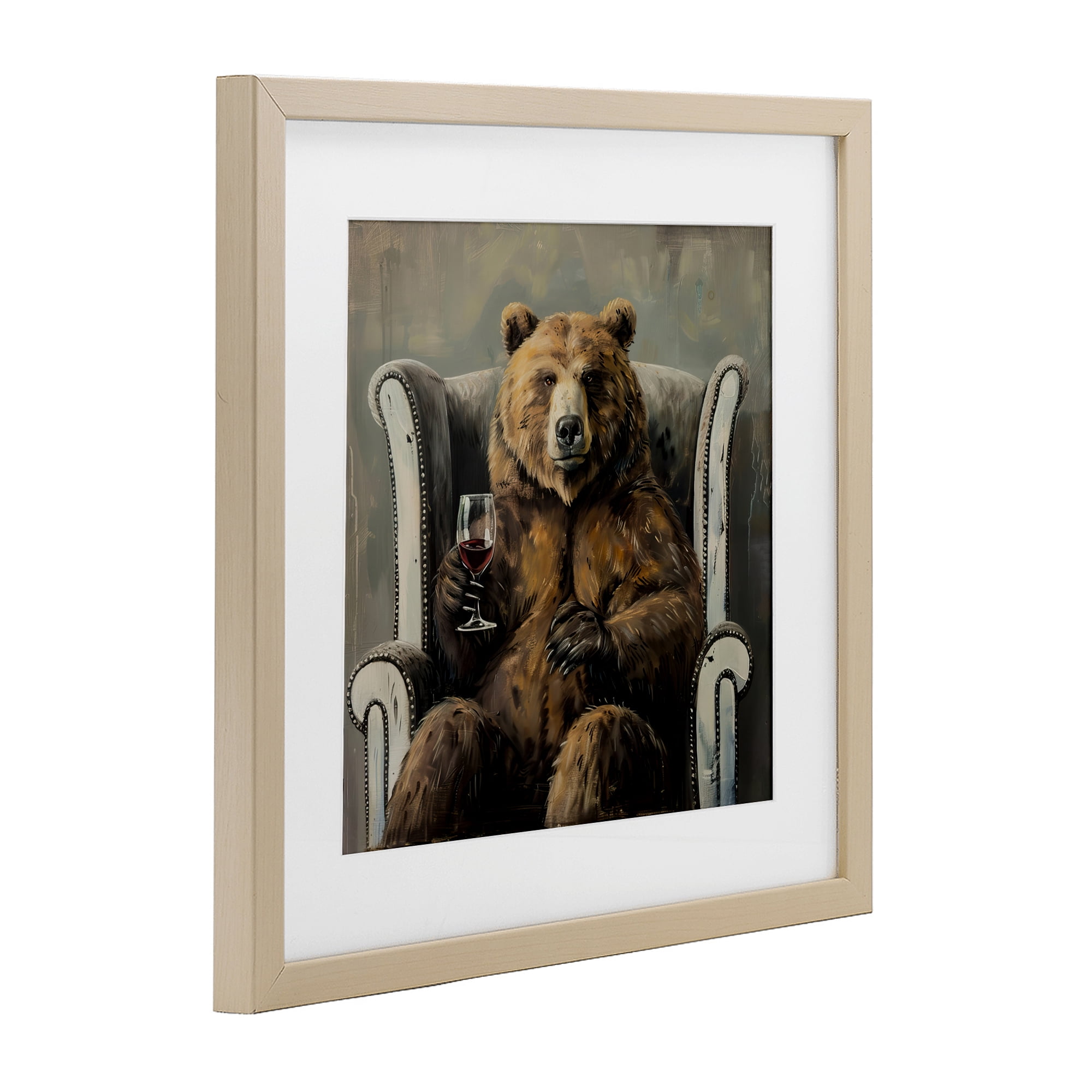 Stupell Industries It Was A Rough Day Birch Framed Print Under Glass, design by Tina LeCour