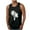 Black, variant on YFNNUP Mens Cotton Tank Tops Summer Beach Sleeveless Muscle Shirts Gym Workout Running Tank Shirt Pack