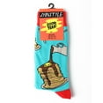 thumbnail image 2 of OoohYeah Mens Funny Novelty Crew Socks, Fashion Cotton Socks, Breakfast Time, 2 of 4