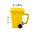 thumbnail image 7 of Ceramic Trash Can Coffee Mug with Lid, Funny Garbage Bin Novelty Mug, Waste Classification Desk Cup for Home, Office and Gifts, 7 of 7
