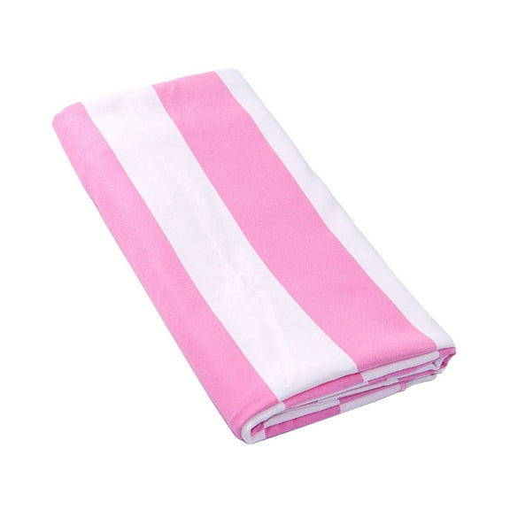 Fiocias Beach Towel Bath Towel 90cmx180cm Microfiber Super Absorbent Swimming Towel Pool Pink