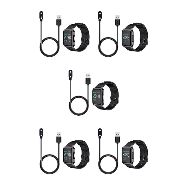 Bearachild Cable de carga para reloj inteligente, cable de carga para reloj de con reemplazo de conector USB para solar LS01 Type2 NO2