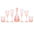 thumbnail image 2 of 7 Piezas en Miniatura Taza de Bebida Decoración Botellas de Bebida Vidrio de Bebida Simulación Escala 1/6 para Sala de Estar Comedor F Rosado Hugo casa de muñecas vasos para beber, 2 of 10