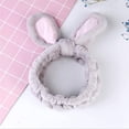 thumbnail image 2 of Ear Peluche Diadema Skincare Soft Women Girls ve Face Grey Gris Zulema Lavado de la cara de la cara, 2 of 8