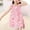 B Pink, variant on naisibaby Summer Girls Nightgowns Sleepwear, Sleeveless Printed Daily Casual Pajamas Dress Sky Blue 7T