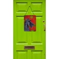 thumbnail image 2 of Scottish Terrier Red and Green Snowflakes Holiday Christmas Wall or Door Hanging Prints, 2 of 2