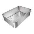thumbnail image 2 of Caja de arena para gatos, inodoro para gatos, contenedor desmontable de lados altos, acero inoxidable resistente C, 2 of 8
