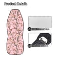 thumbnail image 6 of Uorisanigo Car Seat Covers Set of 2 Waterproof Pink Camo Hunting Car Accessories Auto Seat Covers Front Seats Only Easy to Install Covers All-Season Protection Universal Fit for Most Vehicle, 6 of 7