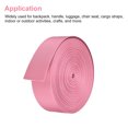 thumbnail image 4 of Flat Nylon Webbing Strap 2 Inch 20 Yards Pink for Backpack, Luggage-rack, 4 of 7
