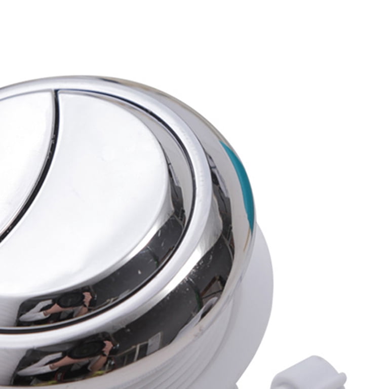 WUIOAUSXN Universal Toilet Flush Button Replacement – ABS Dual Flush Push Button With 304 Stainless Steel Spring, Fits Most Toilets
