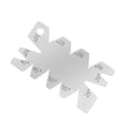 thumbnail image 2 of Lefu 3pcs Drill Bit Angle Gauge Dirll Sharpener Tool S/S Inspection Measuring Gauging, 2 of 8