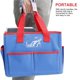 thumbnail image 4 of Bolso De Mano De Tela Oxford Para Profesores Con Asas, Bolso De Mano De Arte Con Múltiples Bolsillos, Bolso De Mano De Almacenamiento Artesanal Para La Escuela, Estudiantes Al Aire Libre Minnieouse HA018212-00, 4 of 7