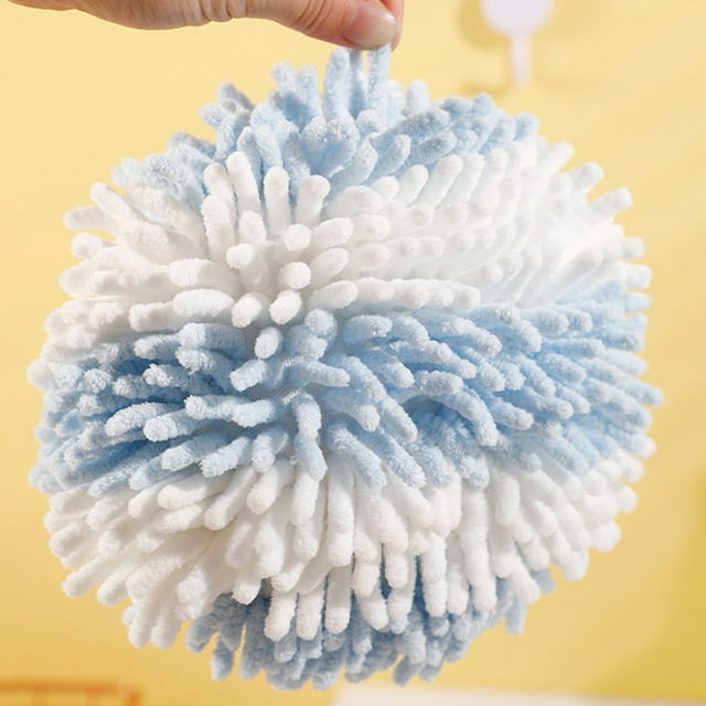MesaSe Hand Towel Rag Ultra Soft Excellent Wall-mounted Home Super Absorbent Wipe Cloth