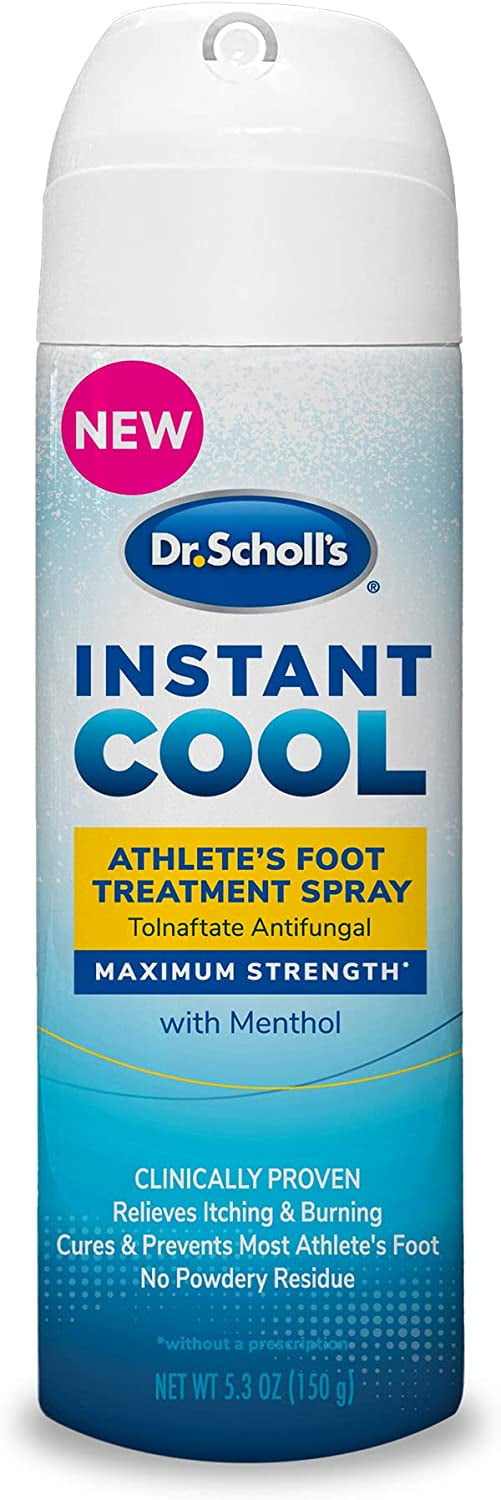 Dr. Scholl's Instant Cool Athlete's Foot Treatment Spray, 5.3 fl oz
