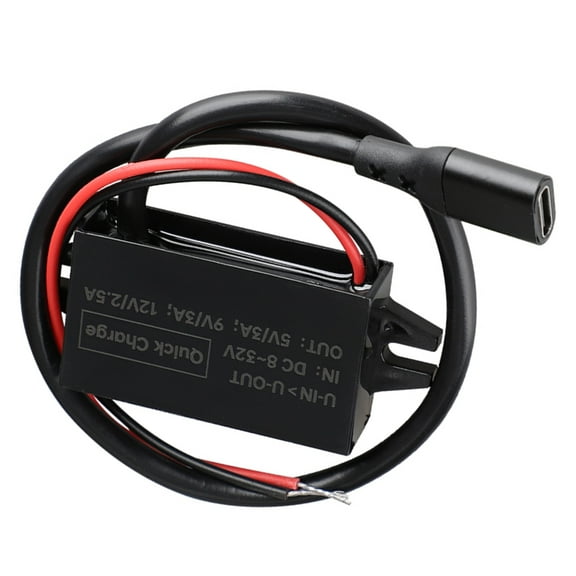 PD 30W Type C Fast Charger Power Module Car Power Converter 8V-32V to 5V/9V/12V