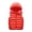 19#Orange, variant on Kids Puffer Vest Lightweight Hooded Gilet Zip Up Insulated Sleeveless Jacket Winter Outerwear