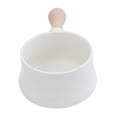 thumbnail image 4 of LABSERRON Ramen Noodles Bowl Ceramic Bowl White 1Pcs 6.7x3.8in, 4 of 8