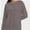 Rose Taupe, variant on Women's Long Sleeve Knitted Crew Neck T-shirt