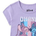 thumbnail image 2 of Disney Lilo & Stitch Angel Short Sleeve T-Shirt (Girls), Sizes 5-10, 2 of 4