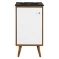 thumbnail image 4 of Modway Transmit 18" Bathroom Vanity in Walnut Black, 4 of 10