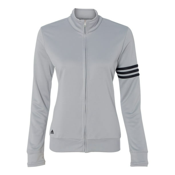 Adidas - Adidas Golf Women's ClimaLite 3-Stripes French Terry Full-Zip ...