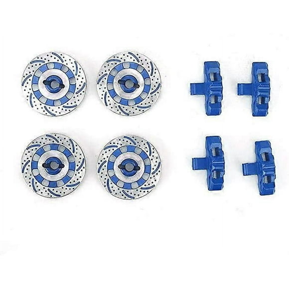 (blue)life 1/7 RC Car Aluminum Alloy Wheel Brake Disc, RC Upgrade Part Fit for TRAXXAS Unlimited Desert Racer UDR