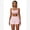 Pink, variant on IBTOM CASTLE Workout Sets for Women Square Neck Halter Sports Bra High Waist Biker Shorts 2 Piece Gym Yoga Outfits S Black