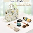 thumbnail image 5 of FORMRS Womens Corduroy Tote Bag Crossbody Shoulder Handbag with Pocket, Floral Rabbit, 5 of 7