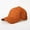 Orange, variant on Extra Large Structured High Profile Baseball Cap for Adults Unisex Solid Color Hard Adjustable Back Strap Big Head Orange,L