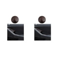thumbnail image 3 of Speravity Etiqueta engomada de la decoración Interior del coche textura de hoja de calcomanía de envoltura película impermeable de larga W1399-Roble 2piezas Speravity CBP092380, 3 of 5
