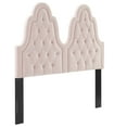 thumbnail image 2 of Modway Augustine Tufted Performance Velvet King/California King Headboard in Pink, 2 of 10