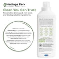 thumbnail image 5 of Heritage Park Silk & Wool Fragrance Free, Hypoallergenic, pH-Neutral Laundry Detergent - Dermatologist-tested, Sensitive Skin-Friendly, Enzyme-Free, Concentrated Up to 64 loads (32 fl oz), 5 of 9