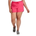 thumbnail image 2 of Id Ideology Womens Plus Size Running Shorts, Black, 3X, 2 of 4