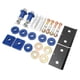 thumbnail image 1 of M Buder Juego de 22 Piezas Kit de Tornillos de Montaje y Bujes de Pivote para Bisagra de Capó Reemplazo Completo para Camiones Peterbilt 379 Alta Resistencia, 1 of 9