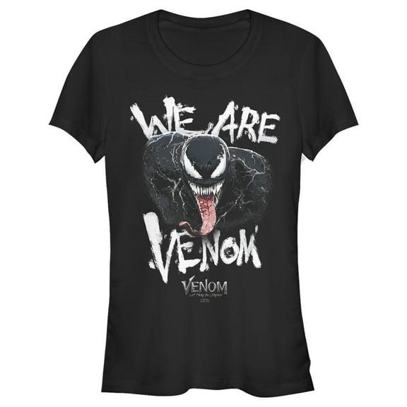 Junior's Marvel Venom: Let There be Carnage We Are Venom Antihero  Graphic Tee Black Large