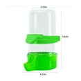 thumbnail image 3 of PRETXORVE Bird Feeder, Bird Water Feeder Plastic Drinker Feeder Water Clip for Parrots Bird Feeder Water Dispenser Automatic Bird Feeder for Cage, Bird Feeder and Drinker Set For, 3 of 9