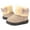 Beige, variant on Kids Boots Girls Snow Boots for Boys & Girls Warm Waterproof Slip Resistant Winter Shoes Size 1.5,(Yellow Big Kids 1.5)