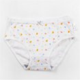 thumbnail image 4 of Toddler Underwear Girls Size 3-4 Years Kids Children Under Cute Print 4Pcs Adorable Colorful Lightweight Delicate Green Panty, 4 of 7