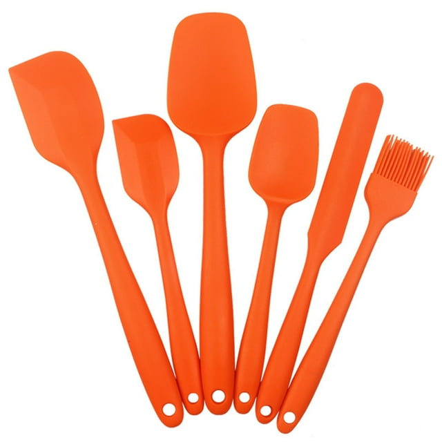 zanvin Kitchen Utensils & Gadgets Kitchen Tools,6 Piece Silicone Spatula Set Kitchen Silicone Spatula Utensil Set