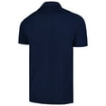 thumbnail image 3 of Men's Levelwear Navy New York Yankees Sector Batter Up Raglan Polo, 3 of 3