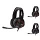 thumbnail image 3 of Auriculares para juegos Sonido con cancelación de ruido Auriculares para colocar sobre la oreja Auriculares USB / 3.5 mm Micrófono Bajo Estéreo Computadora portátil Inevent DZ7522-02, 3 of 7