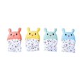 thumbnail image 1 of 3 Pack Teething Mitts BPA Washable Durable Baby Teething Gloves Anti-Scratch Baby Protective Gloves, 1 of 5