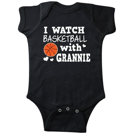 

Inktastic I Watch Basketball with Grannie Gift Baby Boy Bodysuit