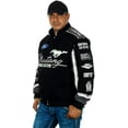 thumbnail image 4 of JH Design Men's Ford Mustang Embroidered Cotton Twill Jacket, 4 of 6
