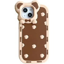 for iPhone 13 Case Kawaii Phone Cases,Cute 3D Cartoon Cool Bear Paw Phone Case Soft Silicone Shockproof Protective Case Funny for iPhone 13 Women Girls