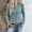 Light Blue, variant on Women's Plus Size Knit Sweater V-Neck Long Sleeve with Brushed Stripe Comfort Fall Top